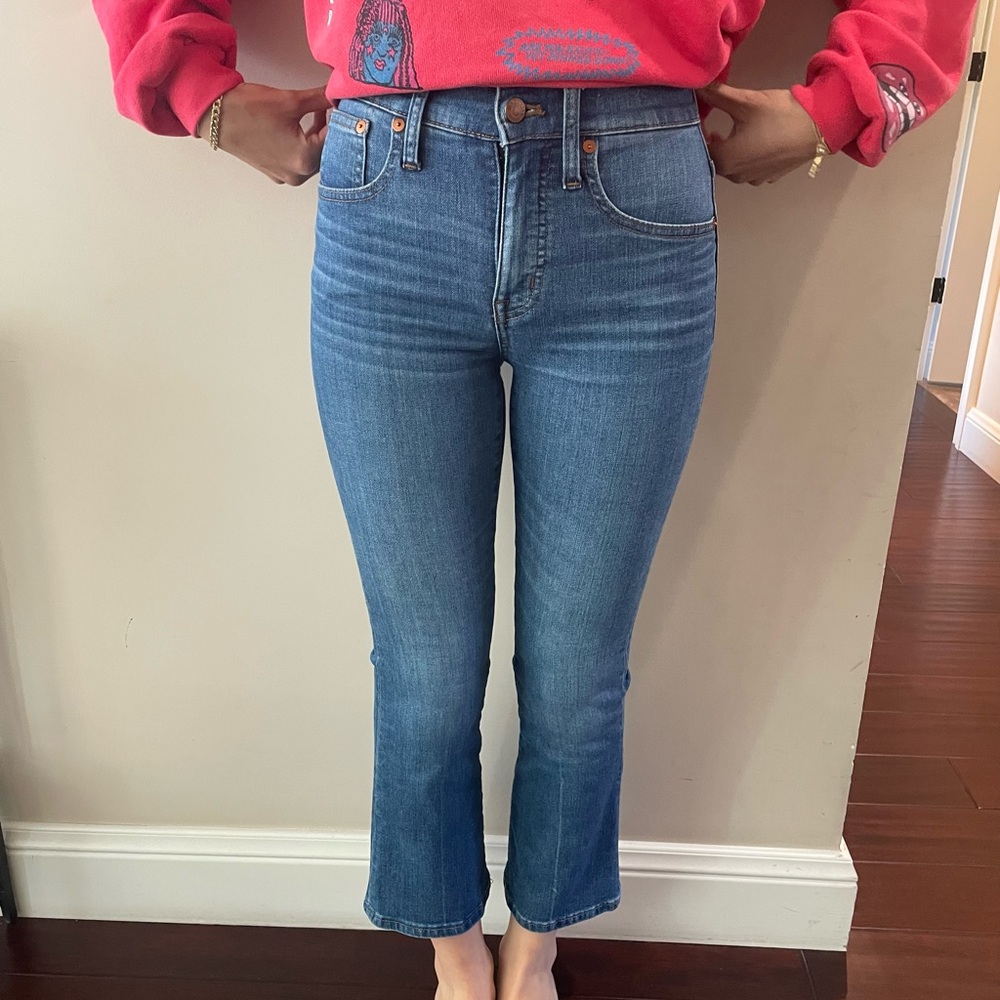 MADEWELL JEANS- SIZE 23 STYLE- CALI DEMI BOOT